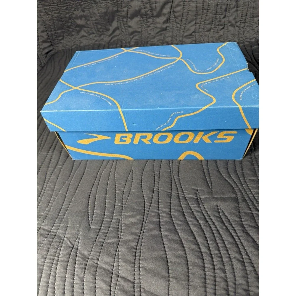 NEW Brooks Dyad Walker Men's Size 9 Wide D Black Leather Walking Shoes w/ Box